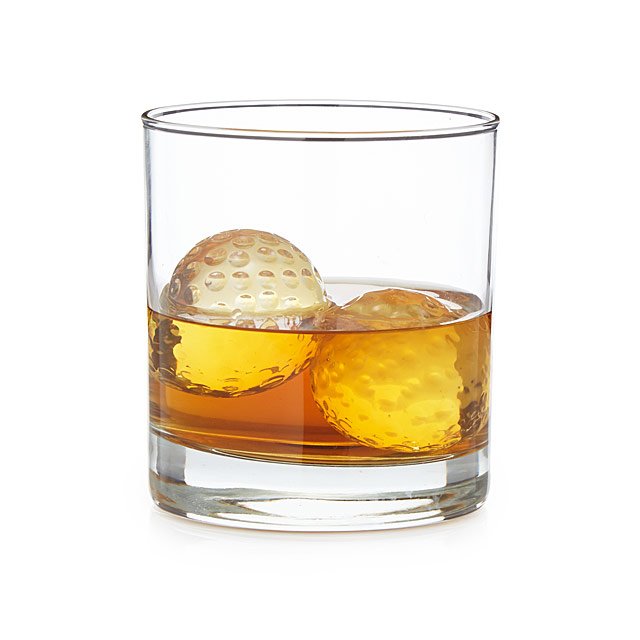 Golf Ball Whiskey Chillers | Uncommon Goods 