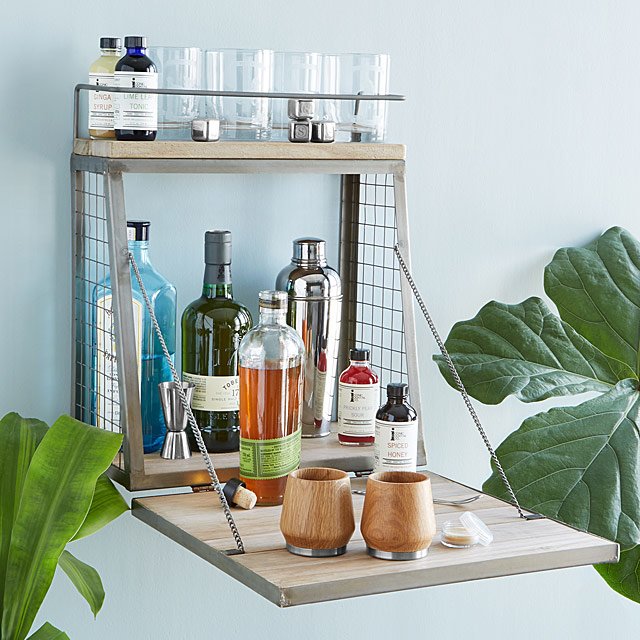 Hanging Cocktail Bar | UncommonGoods